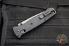 Benchmade Bailout- Tanto Edge- Black Aluminum Handle- Gray Part Serrated Edge 537SGY-03