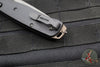 Benchmade Bailout- Tanto Edge- Black Aluminum Handle- Gray Plain Edge 537GY-03