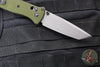 Benchmade Bailout Green Aluminum Body Gray Tanto Plain Edge 537GY-1