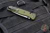 Benchmade Bailout Green Aluminum Body Gray Tanto Plain Edge 537GY-1