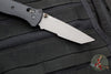 Benchmade Bailout- Tanto Edge- Black Aluminum Handle- Gray Part Serrated Edge 537SGY-03