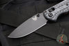 Benchmade Mini-Freek- Black and Gray G-10 Handle- Black Plain M4 Steel Blade 565BK-02