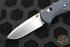 Benchmade Mini Barrage Axis-Assisted Single Edge - Blue Canyon Richlite Handle- Satin Plain Edge 585-03