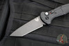 Benchmade Claymore OTS Auto Knife- Tanto Edge- Black Body- Grey Plain Edge Blade 9071BK