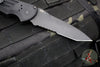 Benchmade Auto Stryker- Tanto Edge- Black Handle- Black Part Serrated Blade 9101SBK