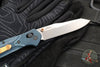 Benchmade Osbourne Axis Lock Folder- Reverse Tanto- Blue Denim Micarta Handle- Stonewash Blade 940-04