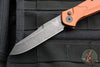 Benchmade Osbourne- AUTO OTS- Reverse Tanto- Burnt Copper Aluminum Handle- Black Stonewashed Plain Edge Blade 9400BK-03