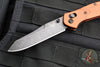 Benchmade Osbourne- Folder- Reverse Tanto- Burnt Copper Finished Aluminum Handle- Black Stonewash Finished Magnacut Blade- 940BK-03