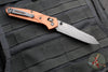 Benchmade Osbourne- Folder- Reverse Tanto- Burnt Copper Finished Aluminum Handle- Black Stonewash Finished Magnacut Blade- 940BK-03