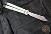 Benchmade Necron Butterfly Balisong- Jade G-10 Handles- Stonewash Scimitar Edge 99