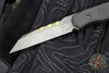 Blackside Customs Americana- Covert- Reverse Tanto Edge- Bounty Hunter Blade Finish- Black G-10 Scales  BSC-AMCO-BOUNTY-BLKG10