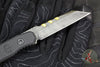 Blackside Customs Americana- Covert- Reverse Tanto Edge- Bounty Hunter Blade Finish- Black G-10 Scales  BSC-AMCO-BOUNTY-BLKG10