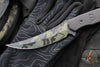 Blackside Customs Cat 5 Fixed Blade- Persian- Multicam Black Blade Finish- Black G-10 Scales BSC-PER-BLKCAMO-BLKG10