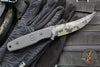 Blackside Customs Cat 5 Fixed Blade- Persian- Multicam Black Blade Finish- Black G-10 Scales BSC-PER-BLKCAMO-BLKG10
