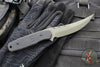 Blackside Customs Cat 5 Fixed Blade- Persian- OD Green Blade Finish- Black G-10 Scales BSC-PER-OD-BLKG10