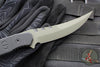 Blackside Customs Cat 5 Fixed Blade- Persian- OD Green Blade Finish- Black G-10 Scales BSC-PER-OD-BLKG10