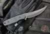 Blackside Customs Cat 5 Fixed Blade- Persian- Black Blade Finish- Black G-10 Scales BSC-PER-BLK-BLKG10