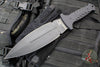 Blackside Customs Fairgate Smachet- Double Edge - Black Aluminum Handle Scales- Black Finished PSB27 Blade- Black HW BSC-FAIR-BLK-BLKA
