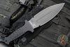 Blackside Customs Fairgate Smachet- Double Edge - Black Aluminum Handle Scales- Black Finished PSB27 Blade- Black HW BSC-FAIR-BLK-BLKA