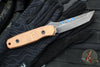 Blackside Customs Kimura Fixed Blade - Beskar Blade Finish- Copper Scales BSC-K1-BESKAR-CU