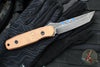 Blackside Customs Kimura Fixed Blade - Beskar Blade Finish- Copper Scales BSC-K1-BESKAR-CU