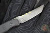 Blackside Customs Kimura- Covert- Bounty Hunter Blade Finish- Black G-10 Scales BSC-K1CO-BOUNTY-BLKG10
