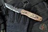 Blackside Customs Kimura Fixed Blade -One Off- Sumi Finish- Custom Copper Starlingear Gunner Scales BSC-K1-STAR1-SUMI