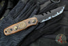 Blackside Customs Kimura Fixed Blade -One Off- Sumi Finish- Custom Copper Starlingear Gunner Scales BSC-K1-STAR1-SUMI