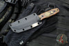Blackside Customs Kimura Fixed Blade -One Off- Sumi Finish- Custom Copper Starlingear Gunner Scales BSC-K1-STAR1-SUMI
