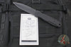 Blackside Customs Phase 7 SDM- Double Edge Dagger - Black Contoured Handle Scales- Black Finished Blade BSC-P7SDM-BLKAL-BLK