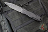 Blackside Customs Phase 7 SDM- Double Edge Dagger - Black Contoured Handle Scales- Black Finished Blade BSC-P7SDM-BLKAL-BLK