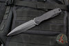 Blackside Customs Phase 7 SDM- Double Edge Dagger - Black Contoured Handle Scales- Black Finished Blade BSC-P7SDM-BLKAL-BLK