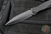 Blackside Customs Phase 7 SDM- Double Edge Dagger - Black Contoured Handle Scales- Black Finished Blade BSC-P7SDM-BLKAL-BLK