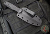 Blackside Customs Phase 7 SDM- Double Edge Dagger - Black Contoured Handle Scales- Black Finished Blade BSC-P7SDM-BLKAL-BLK