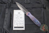 Blackside Customs Phase 7 SDM- Double Edge Dagger - MokuTi Scales- Hand Ground Magnacut Black DLC Blade BSC-P7SDM-MOKUTI-DLC