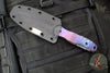 Blackside Customs Phase 7 SDM- Double Edge Dagger - MokuTi Scales- Hand Ground Magnacut Black DLC Blade BSC-P7SDM-MOKUTI-DLC