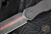 Blackside Customs Phase 7 SDM- Double Edge Dagger- Black G-10 Handle- Dark Beskar Redline Finish BSC-P7SDM-BLK-DRKBESKARRED