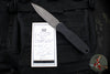 Blackside Customs Phase 7 SDM- Double Edge Dagger - Black G-10 Handle Scales- Wasteland Finished Blade BSC-P7SDM-BLK-WASTE