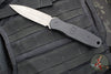Blackside Customs Phase 7 SDM- Double Edge Dagger - Black G-10 Handle Scales- Wasteland Finished Blade BSC-P7SDM-BLK-WASTE