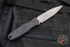 Blackside Customs Phase 7 SDM- Double Edge Dagger - Black G-10 Handle Scales- Wasteland Finished Blade BSC-P7SDM-BLK-WASTE