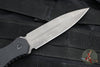 Blackside Customs Phase 7 SDM- Double Edge Dagger - Black G-10 Handle Scales- Wasteland Finished Blade BSC-P7SDM-BLK-WASTE