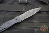 Blackside Customs Phase 7- Double Edge Dagger - Black Aluminum Scales- Skull Camo Finished PBS27 Steel Blade BSC-P7-BLKAL-SKULL