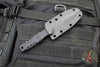 Blackside Customs Phase 7- Double Edge Dagger - Black Aluminum Scales- Skull Camo Finished PBS27 Steel Blade BSC-P7-BLKAL-SKULL