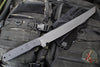 Blackside Customs Tokyo Drifter Fixed Blade Wakizashi- Black Blade Finish- Black Aluminum Scales- Black HW BSC-TD-BLK-BLKA