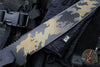 Blackside Customs Tokyo Drifter Fixed Blade Wakizashi- Multicam Over Black Finish- Black Aluminum Scales- Black HW BSC-TD-MULTIOB-BLKA