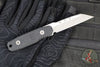Blackside Customs Americana- SCRATCH DEAL- Covert- Reverse Tanto Edge- Two Tone Gray Matter Blade Finish- Black G-10 Scales BSC-AMCO-GMK-BLKG10 PREOWNED