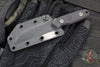 Blackside Customs Americana- SCRATCH DEAL- Covert- Reverse Tanto Edge- Two Tone Gray Matter Blade Finish- Black G-10 Scales BSC-AMCO-GMK-BLKG10 PREOWNED