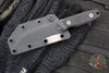 Blackside Customs Americana- Covert- Reverse Tanto Edge- Two Tone Gray Matter Blade Finish- Black G-10 Scales BSC-AMCO-GMK-BLKG10