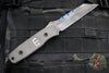 Blackside Customs Americana- Reverse Tanto Edge- Beskar Blade Finish- Titanium Handle Scales BSC-AM-BESKAR-TI
