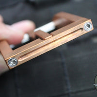 Blackside Customs Modular Belt Buckle - Copper with SS Hardware